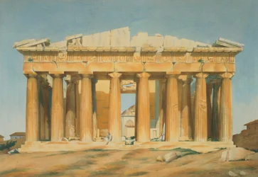 Parthenon, Atény, 1810-37
